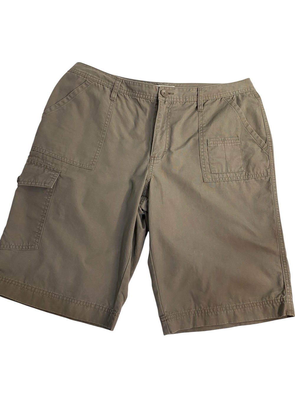 Cato Women's Cargo Shorts Brown Size 12